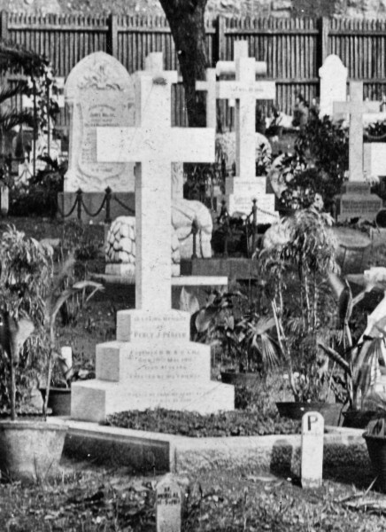 Percy Parker's grave - Sewri cemetery